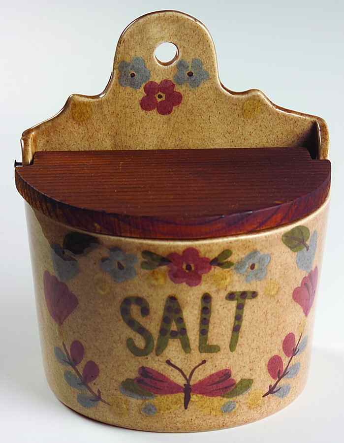 Distlefink Salt Box & Lid by California Cleminson-1