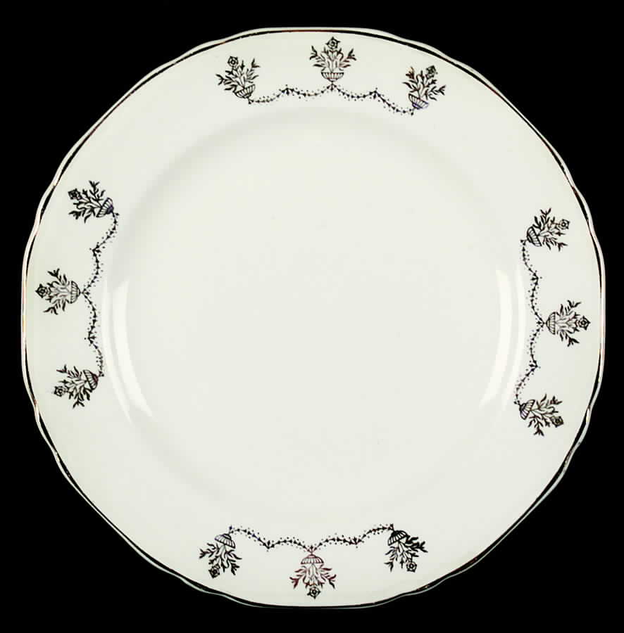 CRP123 Bread & Butter Plate by Crown Potteries-1