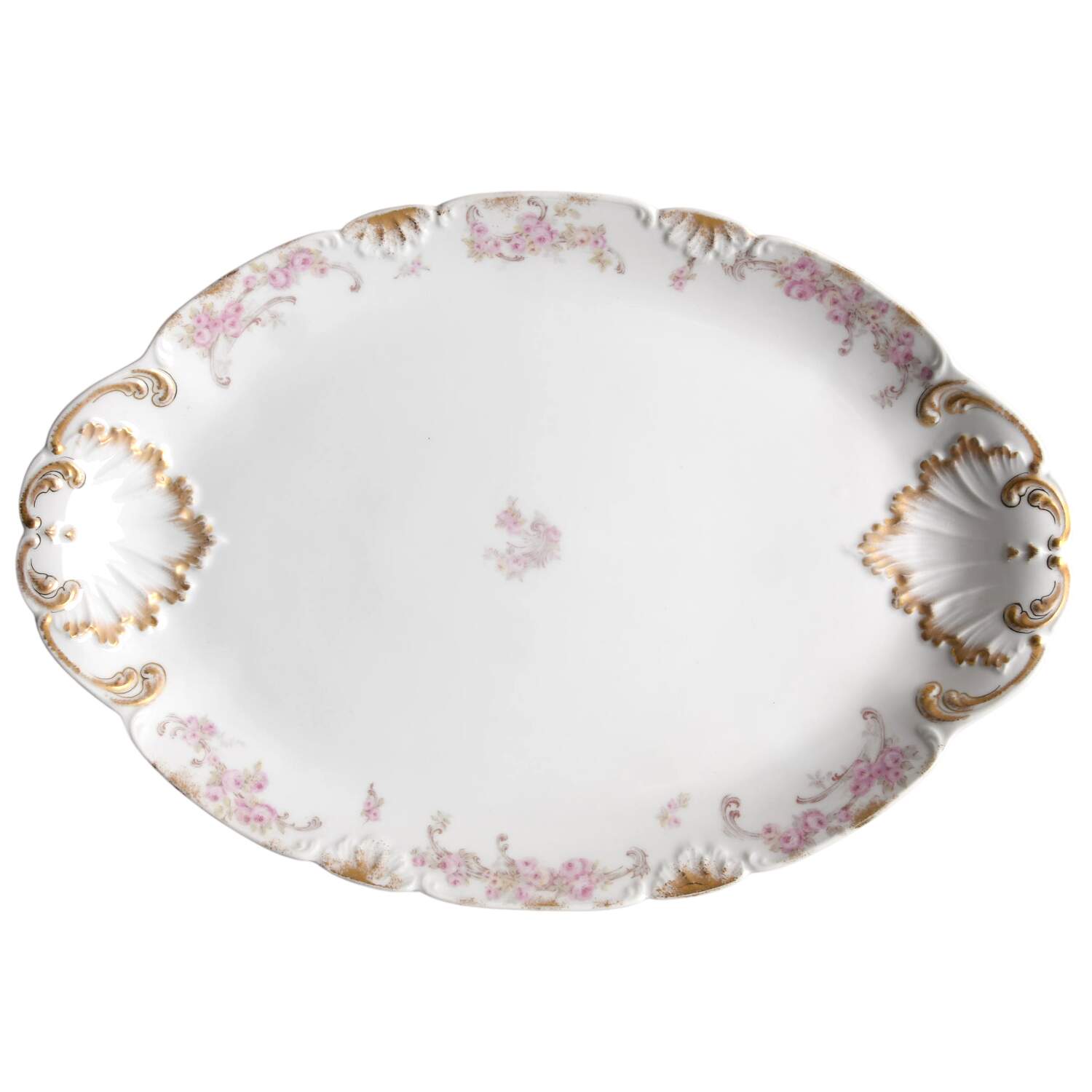 CHF895 16" Oval Serving Platter by Charles Field Haviland-1