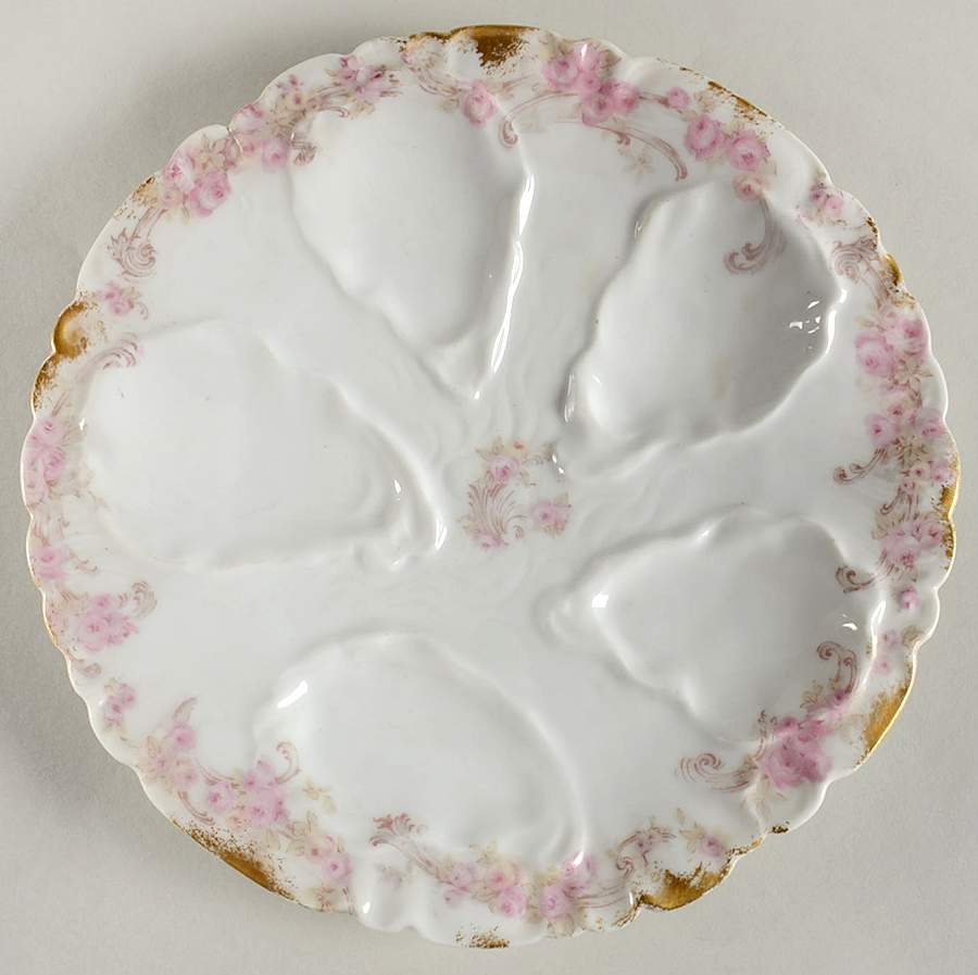 CHF895 Oyster Plate by Charles Field Haviland-1