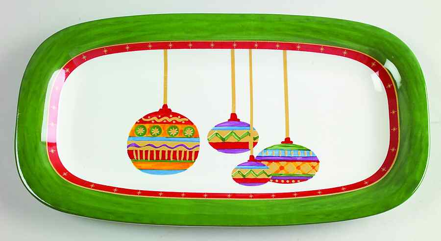It's Christmas Oblong Tray by Christopher Radko-1