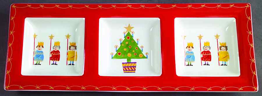 It's Christmas 3-Part Relish by Christopher Radko-1