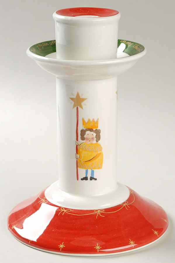It's Christmas 8" Tall Candlestick by Christopher Radko-1
