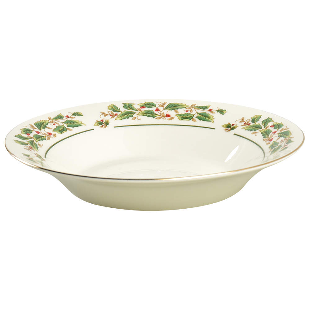 Holly Traditions Coupe Soup Bowl by Cambridge Potteries-1