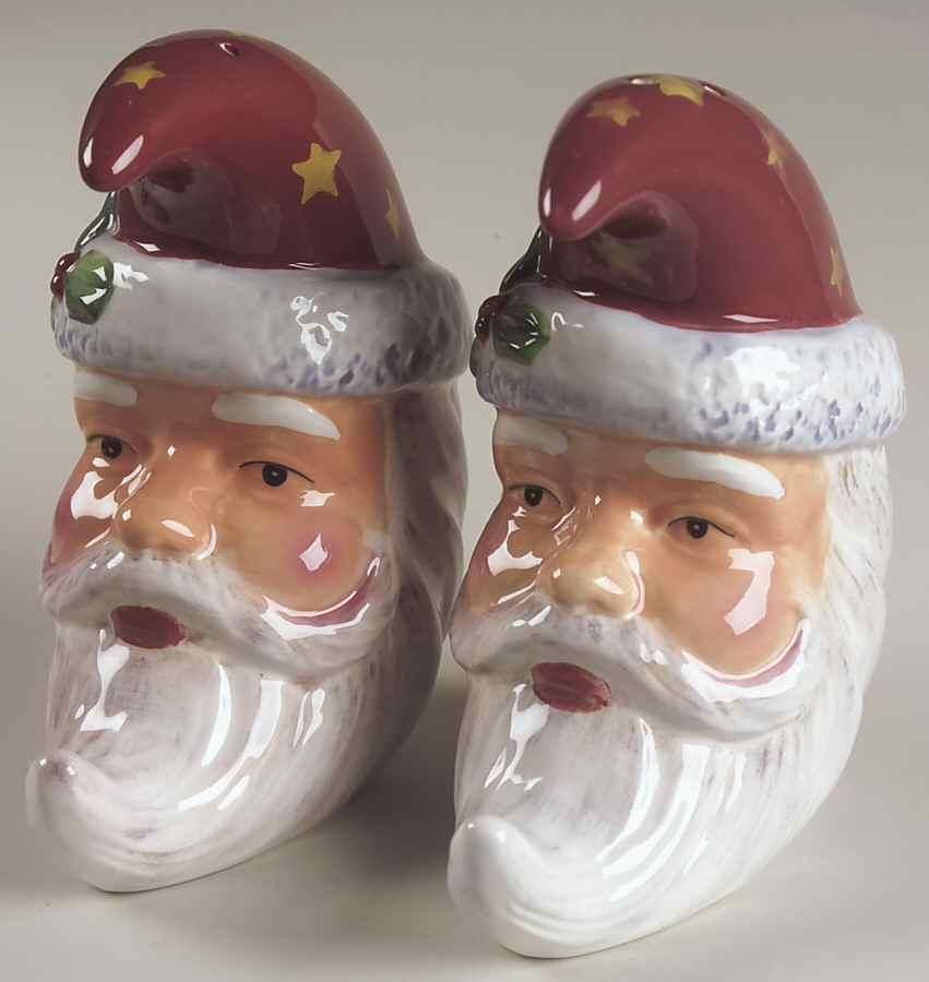 Celestial Santa Figural Salt & Pepper Set by Certified International-1