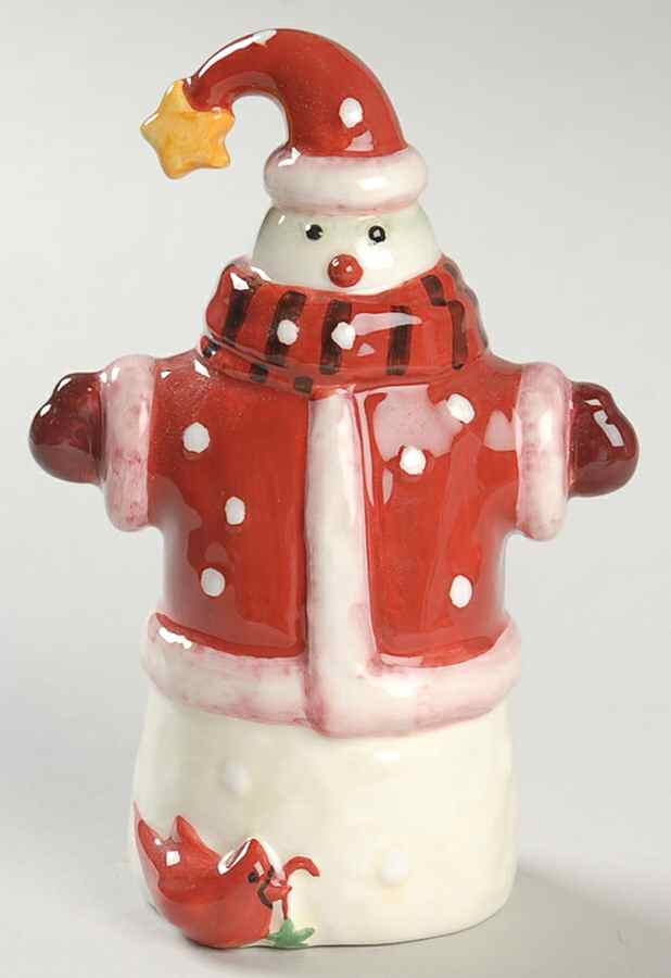 Cool Snowman Figural Salt Shaker by Certified International-1