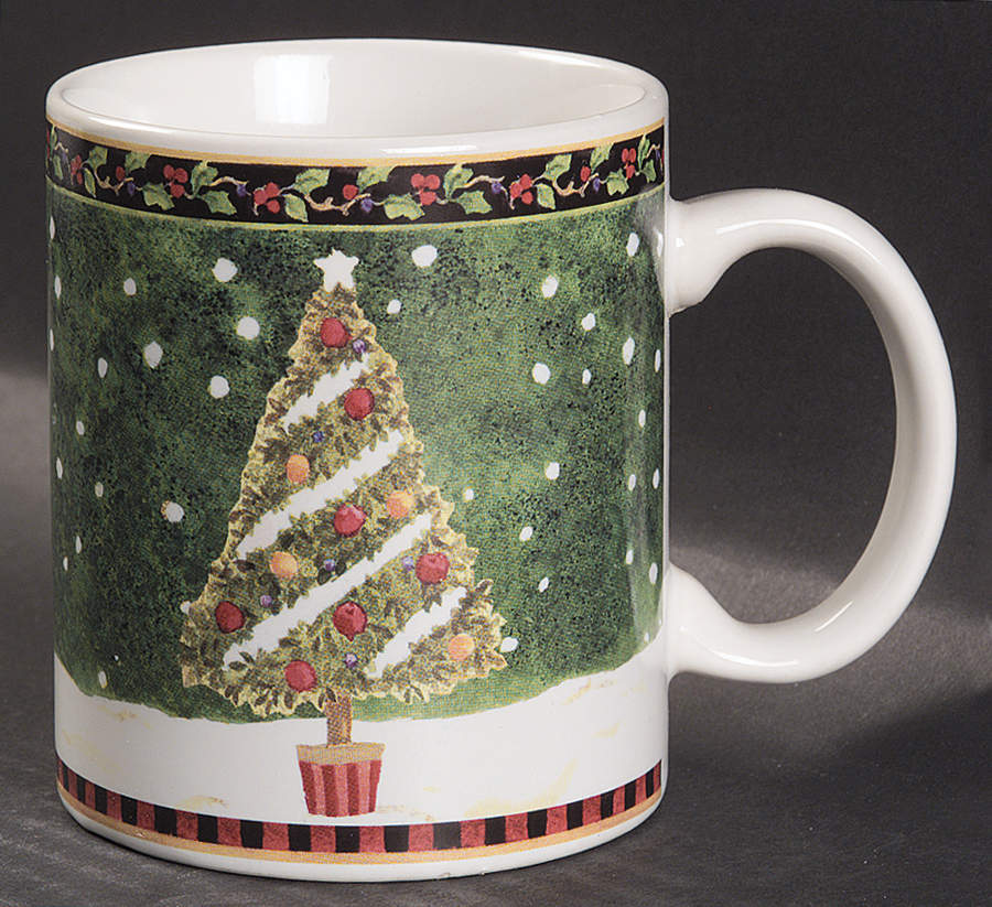 Antique Christmas Mug by Certified International-1