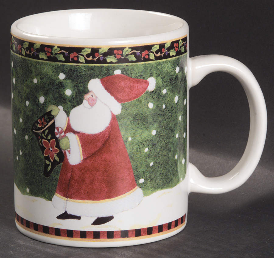 Antique Christmas Mug by Certified International-1
