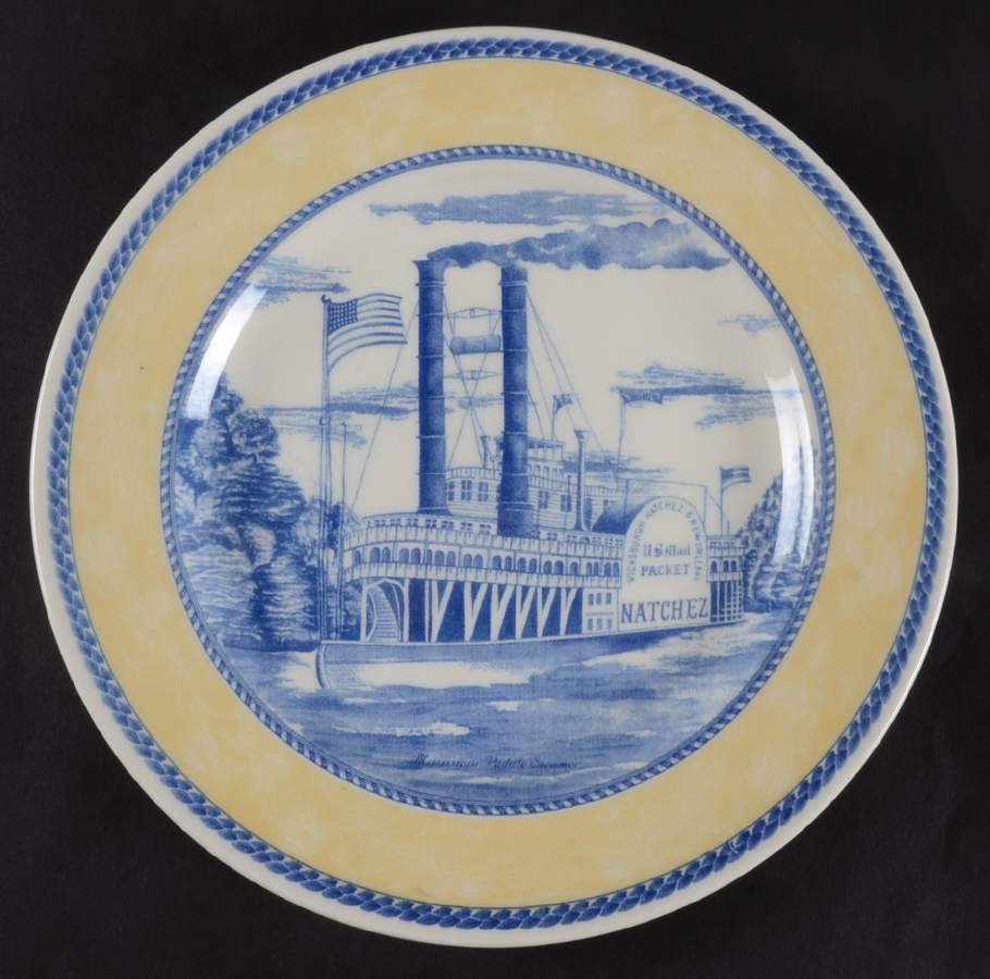 American Pastimes Salad Plate by Churchill-1