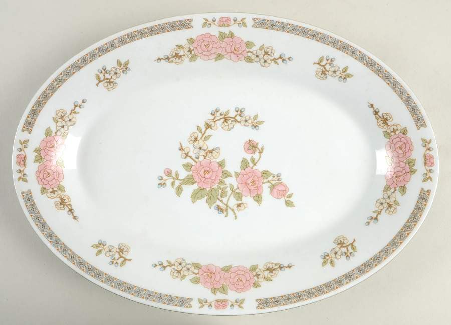 CRM11 14" Oval Serving Platter by Crown Ming-1