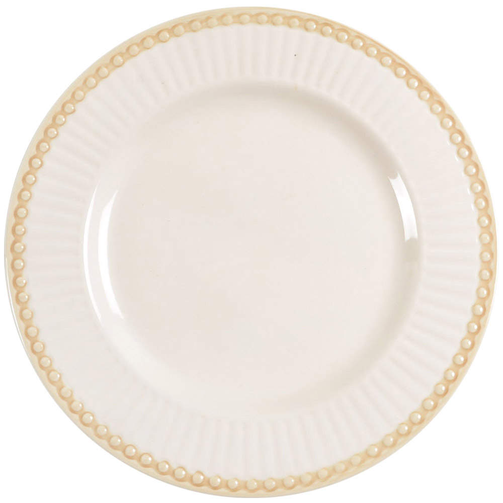 Victorian Pearls Salad Plate by Culinary Arts-1
