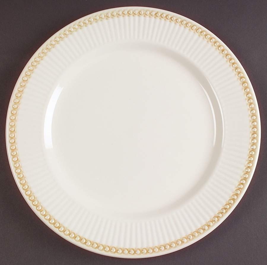 Victorian Pearls Dinner Plate by Culinary Arts-1