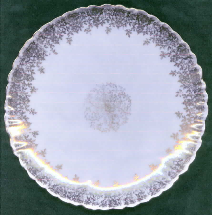 CHF911 Dessert/Pie Plate by Charles Field Haviland-1