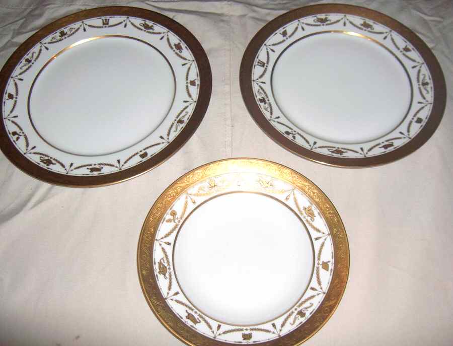 Les Attributs Dinner Plate by Charles Field Haviland-1