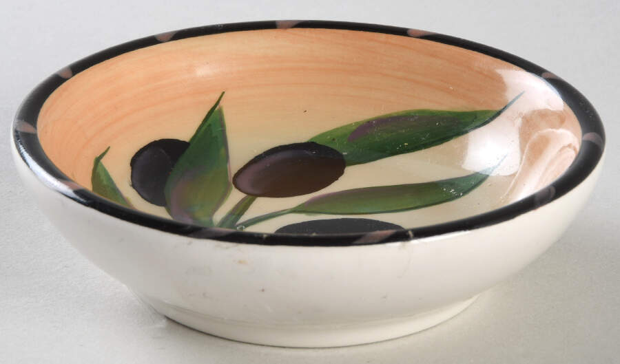 Oliva Rustica Individual Dip Dish by Clay Art-1