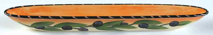 Oliva Rustica Olive Dish by Clay Art-1