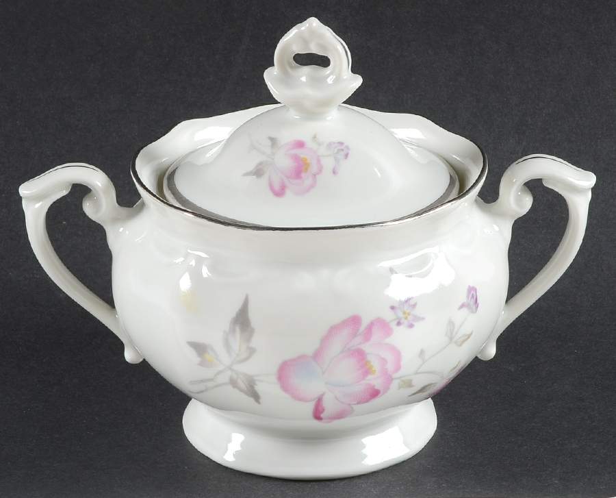 Theresa Sugar Bowl & Lid by Chodziez-Poland-1