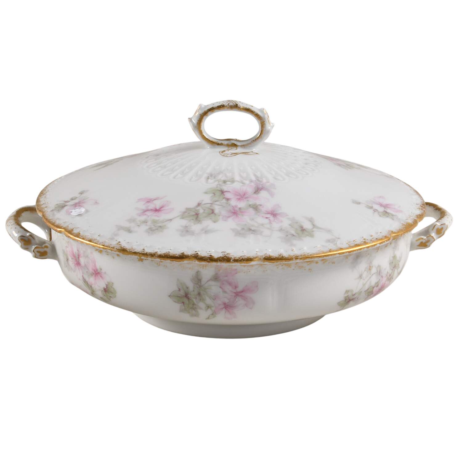 CHF919 Round Covered Vegetable by Charles Field Haviland-1