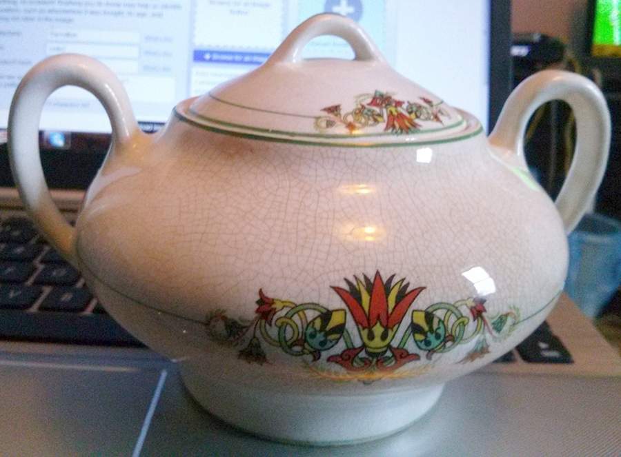 7305 Sugar Bowl & Lid by Carrollton-1