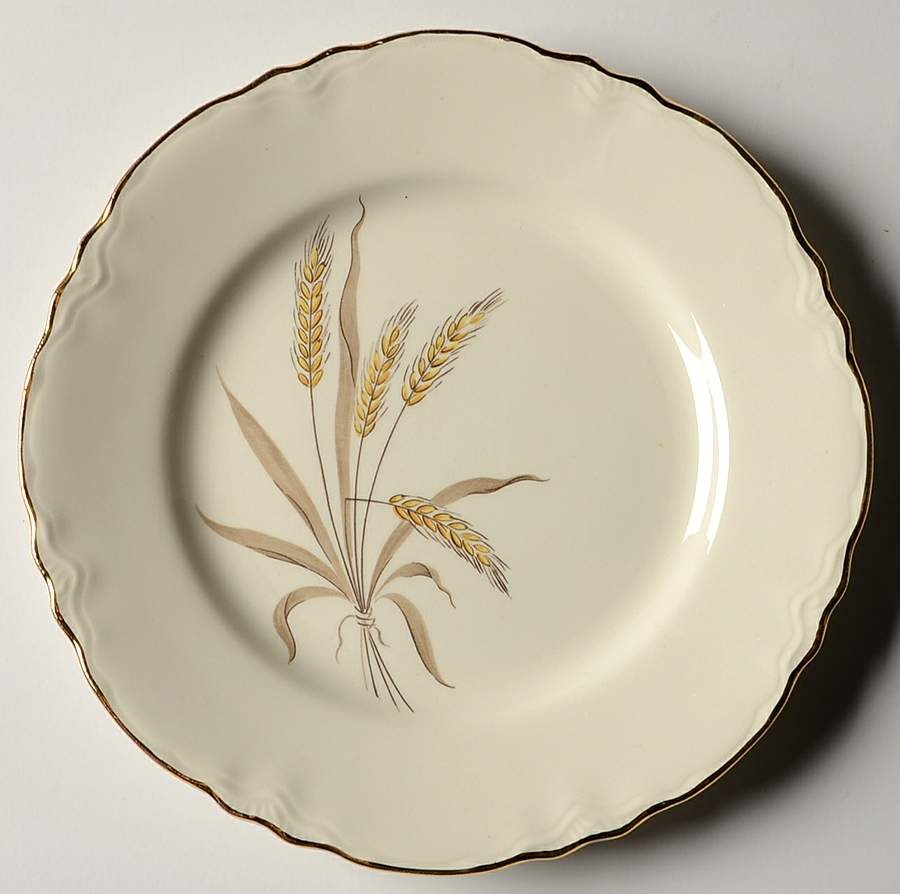 Harvest Gold Salad Plate by Cunningham & Pickett-1