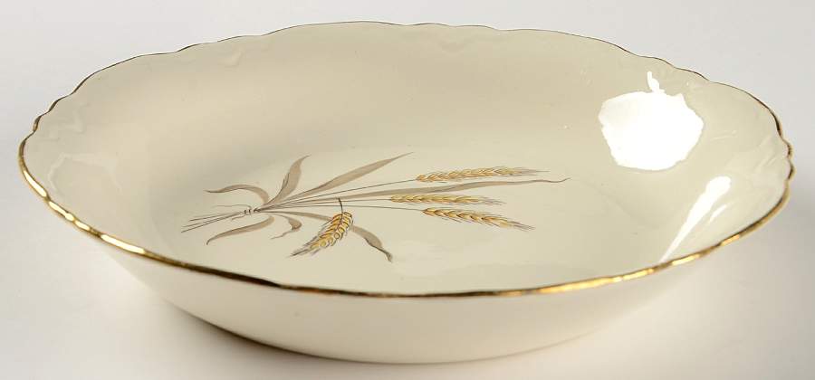 Harvest Gold Coupe Soup Bowl by Cunningham & Pickett-1