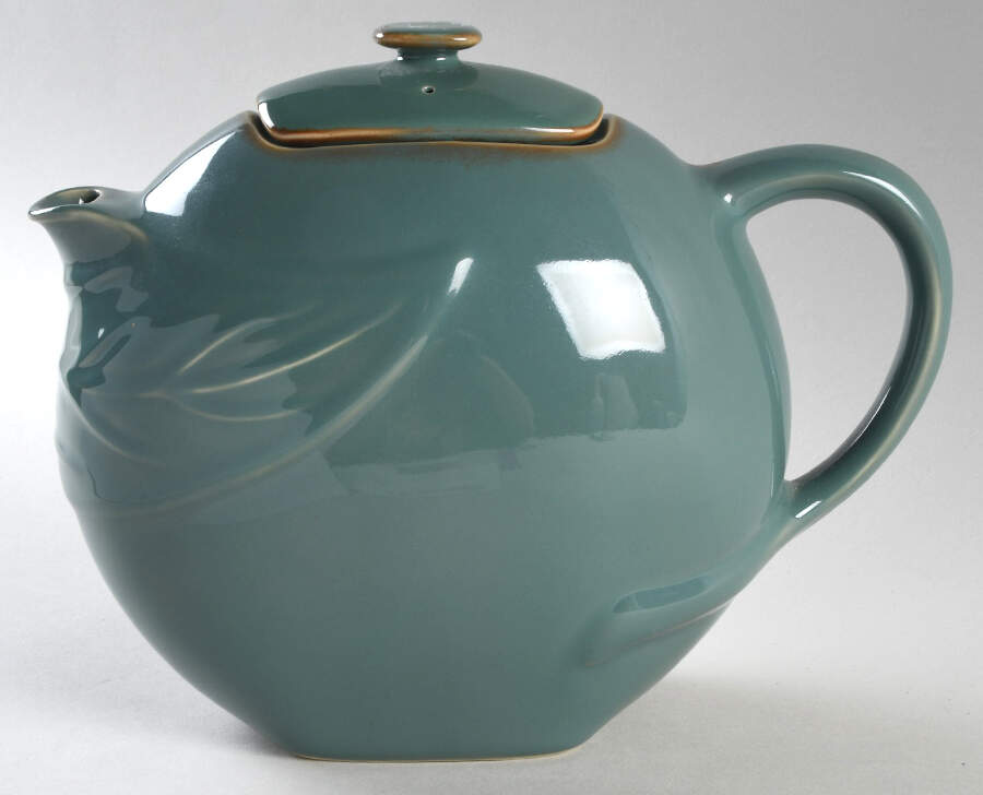 Natura Green Tea/Coffee Pot & Lid by Charter Club-1