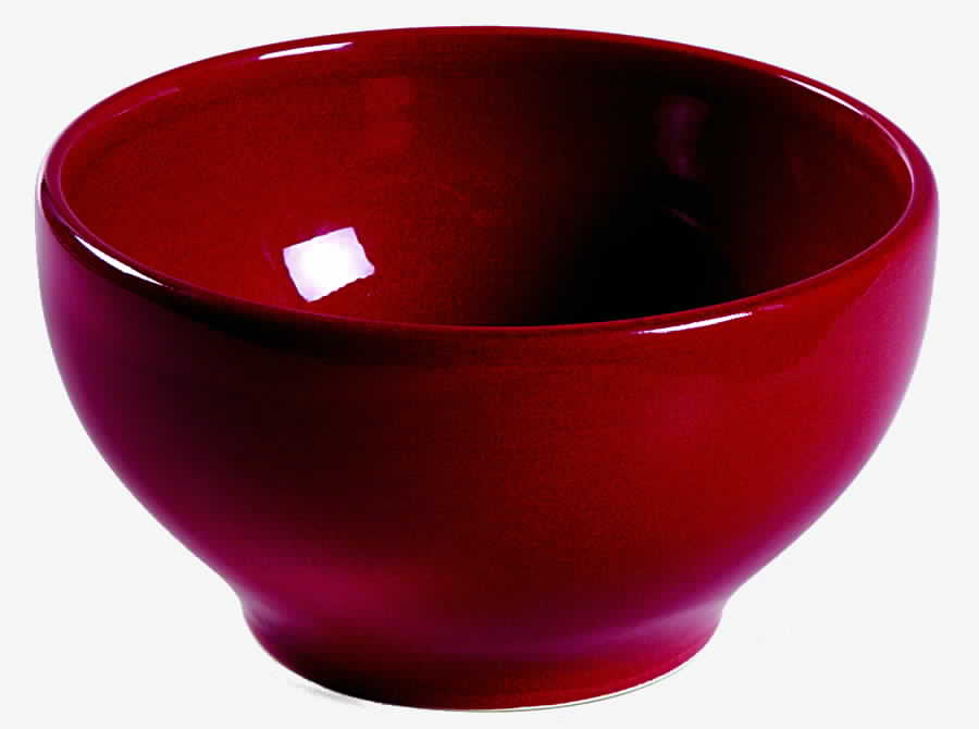 Simply Red Super Soup/Cereal Bowl by Christopher Radko-1