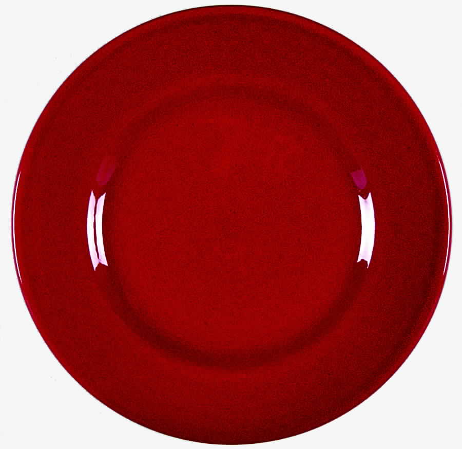 Simply Red Salad Plate by Christopher Radko-1