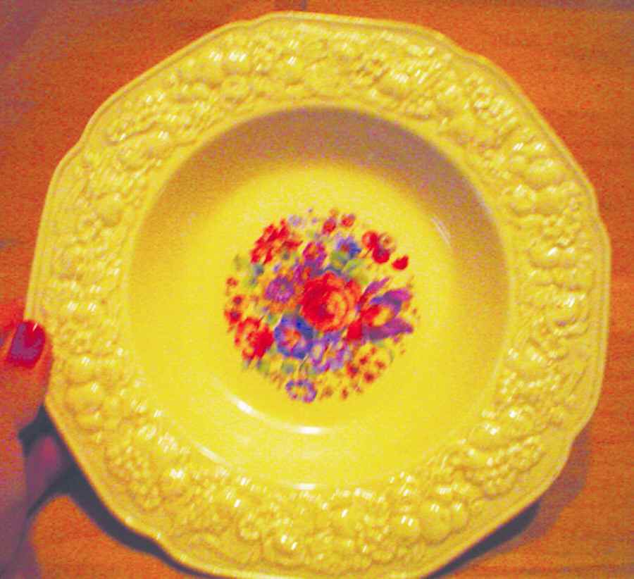 CRD168 Rim Soup Bowl by Crown Ducal-1