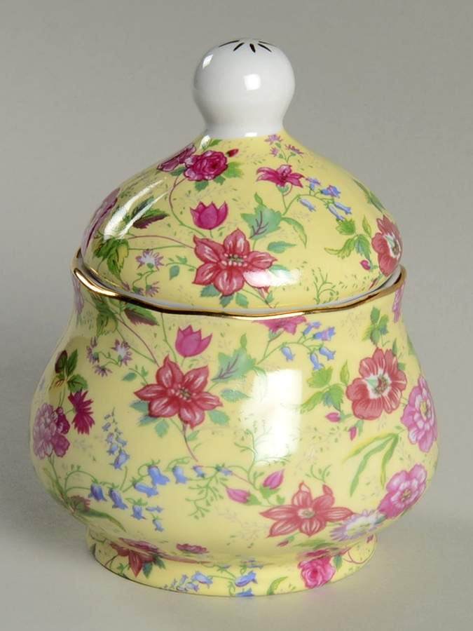 Charlotte Sugar Bowl & Lid by China (Made in China)-1