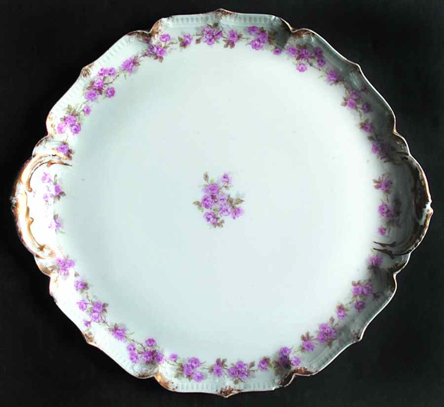 CHF932 Handled Cake Plate by Charles Field Haviland-1