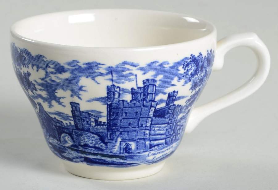 English Heritage Blue Flat Cup by Churchill-1