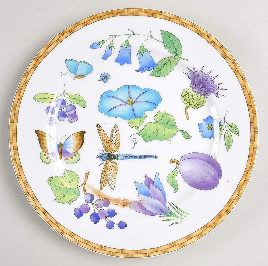 Nature's Harvest Luncheon Plate by Crate & Barrel-1