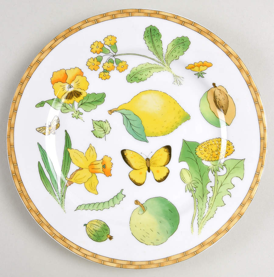 Nature's Harvest Luncheon Plate by Crate & Barrel-1