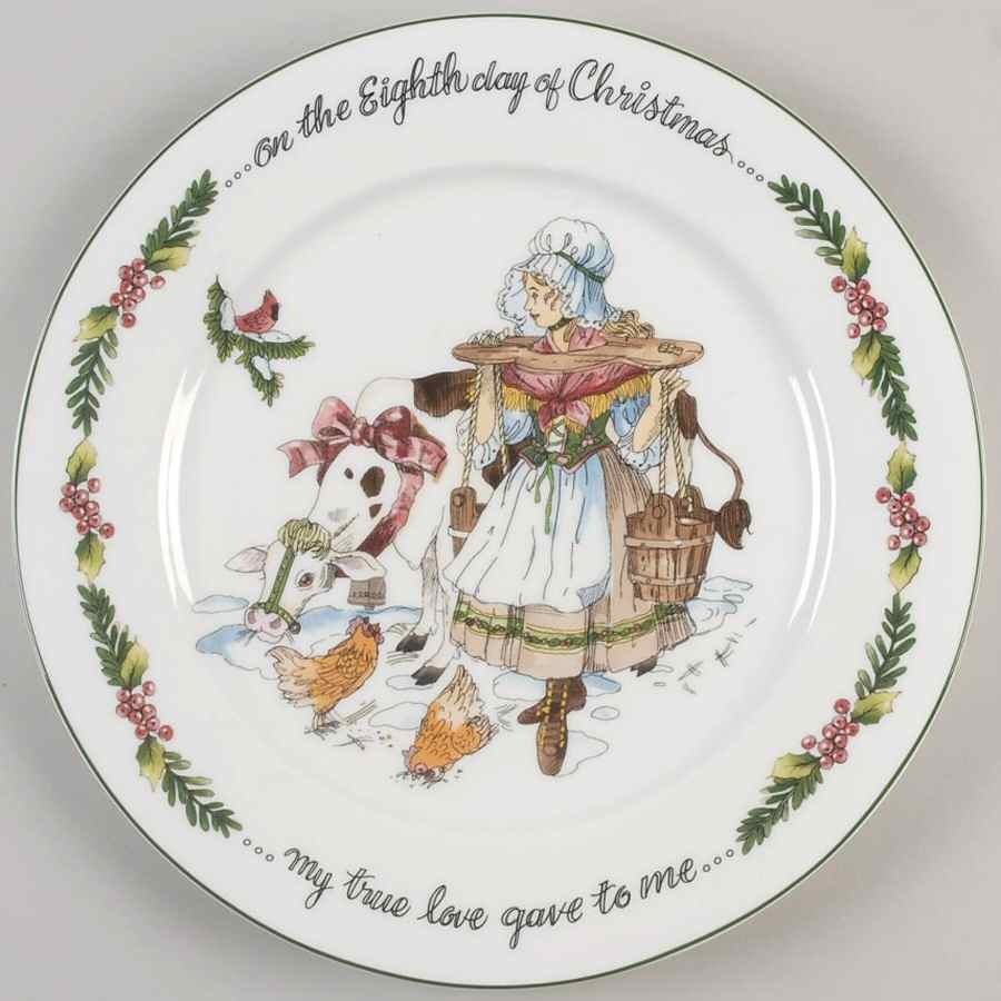 Twelve Days of Christmas, Valerie Dinner Plate by Cumberland Design-1