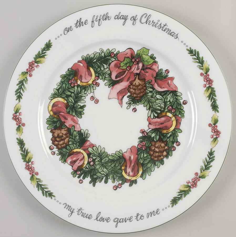 Twelve Days of Christmas, Valerie Dinner Plate by Cumberland Design-1
