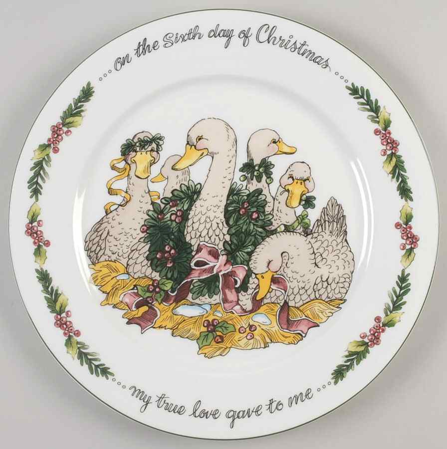 Twelve Days of Christmas, Valerie Dinner Plate by Cumberland Design-1