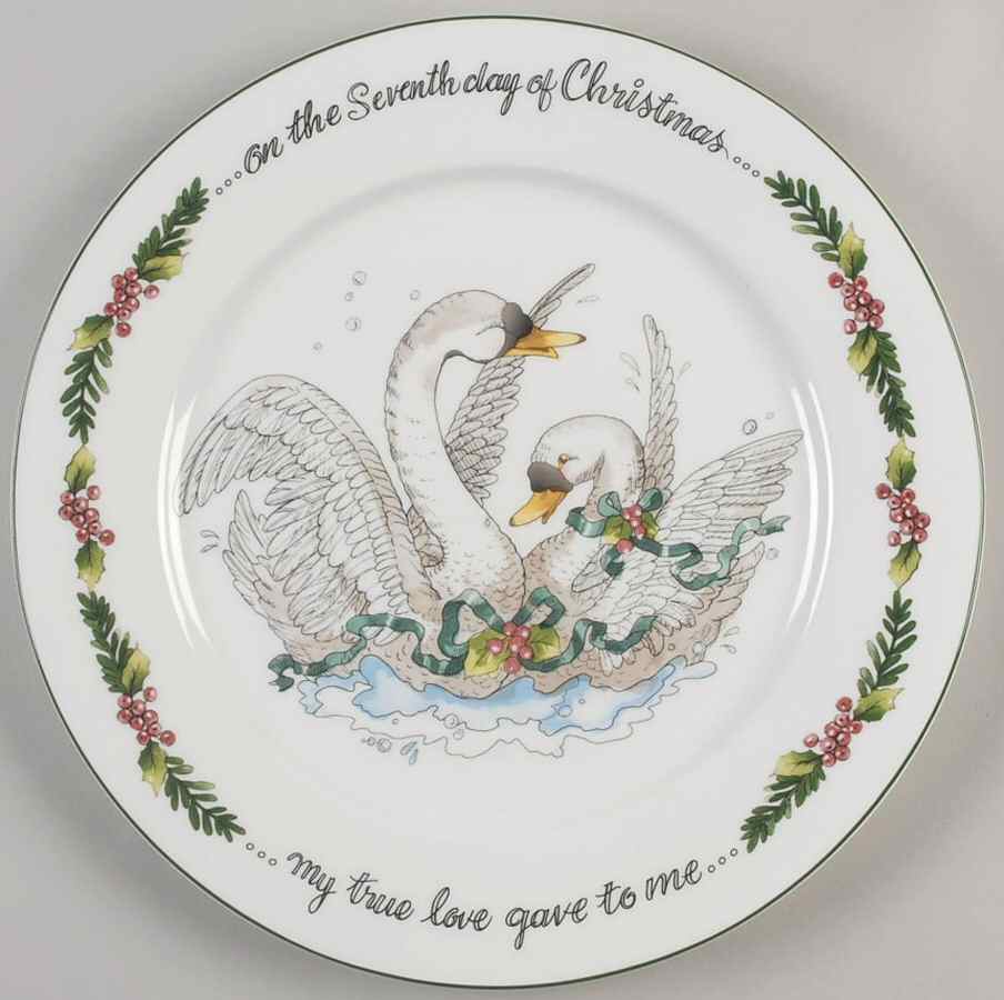 Twelve Days of Christmas, Valerie Dinner Plate by Cumberland Design-1