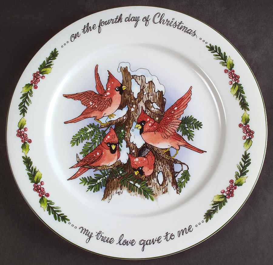 Twelve Days of Christmas, Valerie Dinner Plate by Cumberland Design-1