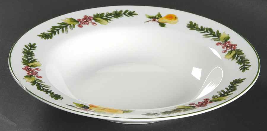 Twelve Days of Christmas, Valerie Rim Soup Bowl by Cumberland Design-1