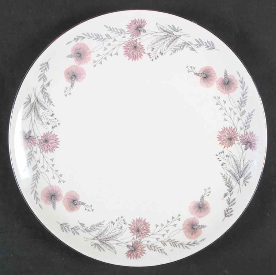 Pink Lace (Coupe) Dinner Plate by Canonsburg-1