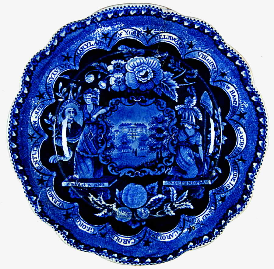 CWT2 Bread & Butter Plate by Clews (Staffordshire)-1