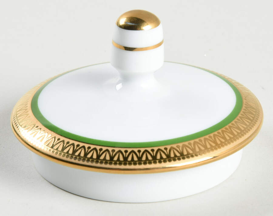 Malmaison Green Lid for Coffee Pot by Charles Field Haviland-1