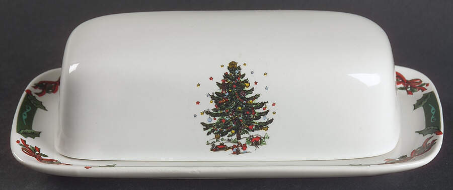 Christmas In The Park 1/4 Lb Covered Butter by China (Made in China)-1