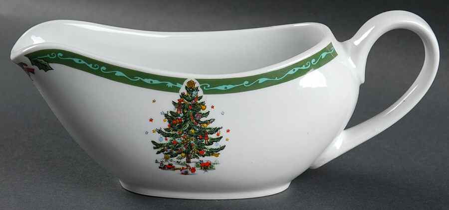 Christmas In The Park Gravy Boat by China (Made in China)-1