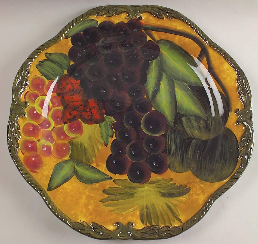 Renaissance 15" Chop Plate (Round Platter) by Certified International-1