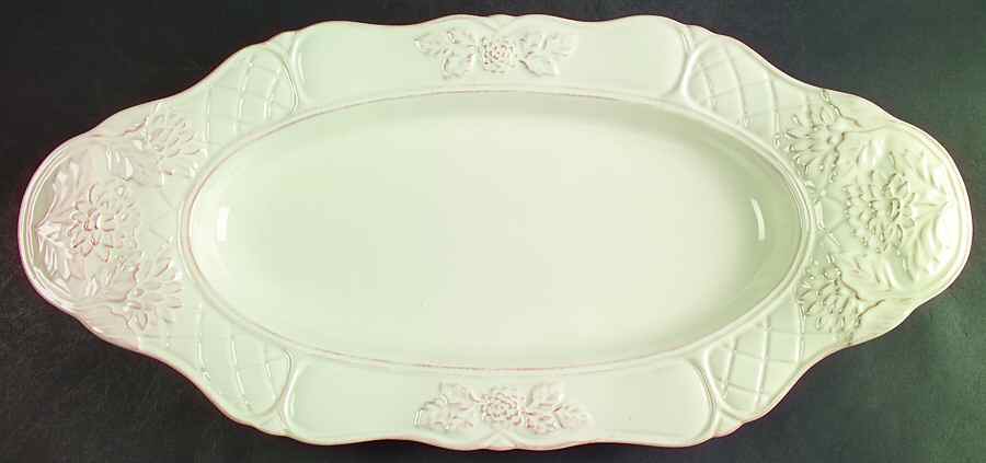 Cuisineware Ivory 22" Fish Platter by Certified International-1