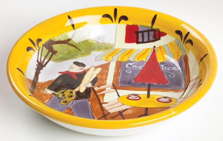 Sidewalk Cafe 9" Individual Pasta Bowl by Certified International-1