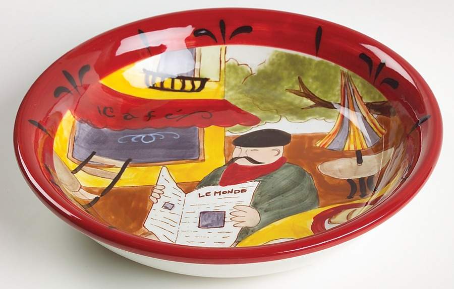 Sidewalk Cafe 9" Individual Pasta Bowl by Certified International-1