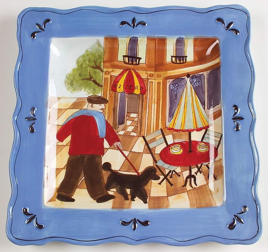 Sidewalk Cafe Dinner Plate by Certified International-1